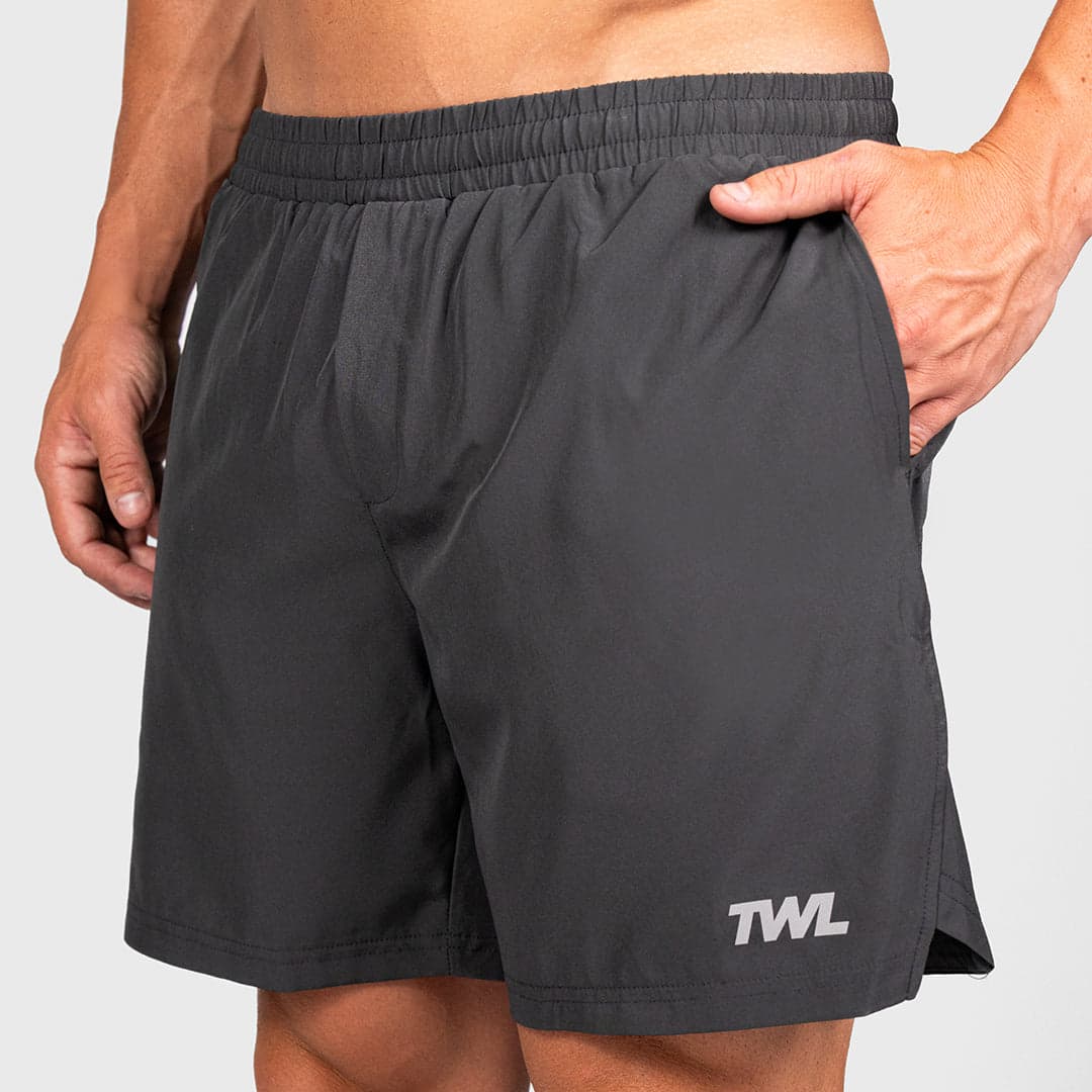 TWL - MEN'S VAULT 2-IN-1 SHORTS - CHARCOAL