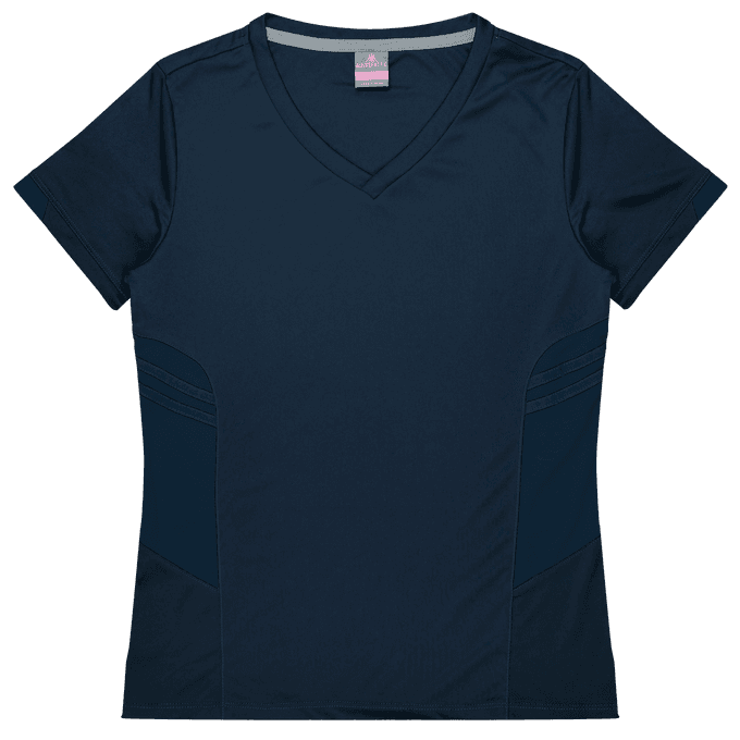 Ladies Tasman Tee Navy Blue