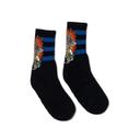 SOCCO Street Plant Woolly Mammoth | Black Mid Socks
