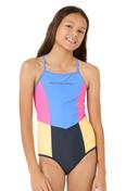 Rip Curl Girls' Block Party One Piece Swimsuit (Big Kid)