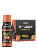 Alpha BRAIN® Focus Shot - Peach (2.5 fl oz, 6 ct)