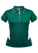 Ladies Tasman Polo Bottle/White