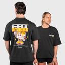 TWL - LIFESTYLE OVERSIZED T-SHIRT - FAT STACKS - WASHED BLACK